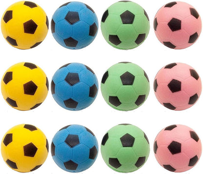 Foam Soccer Balls for Cats - Set of 12
