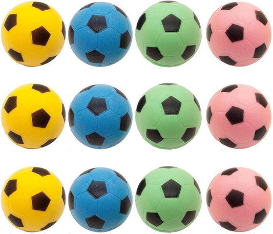 Foam Soccer Balls for Cats - Set of 12