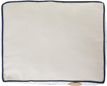 Jonathan Adler Now House for Pets Grey Diamond Small Dog Bed, Machine Washable Cotton/Poly Blend, 17 x 22 x 5 Inches